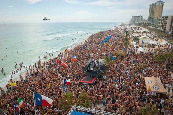 Spring Break in Panama City Beach